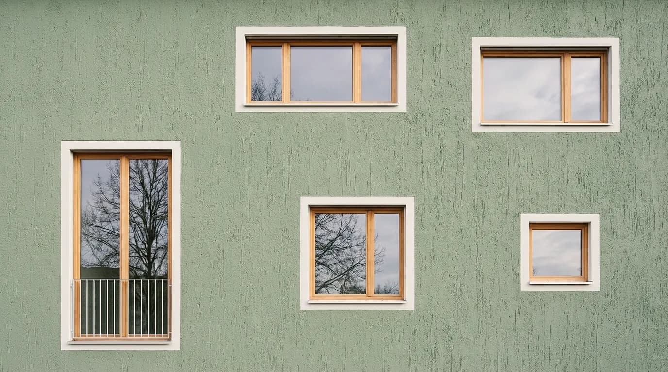 Farbe und Putzstruktur – Visualisierung