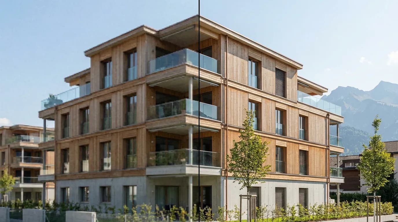 Hochskalieren Vorher/Nachher