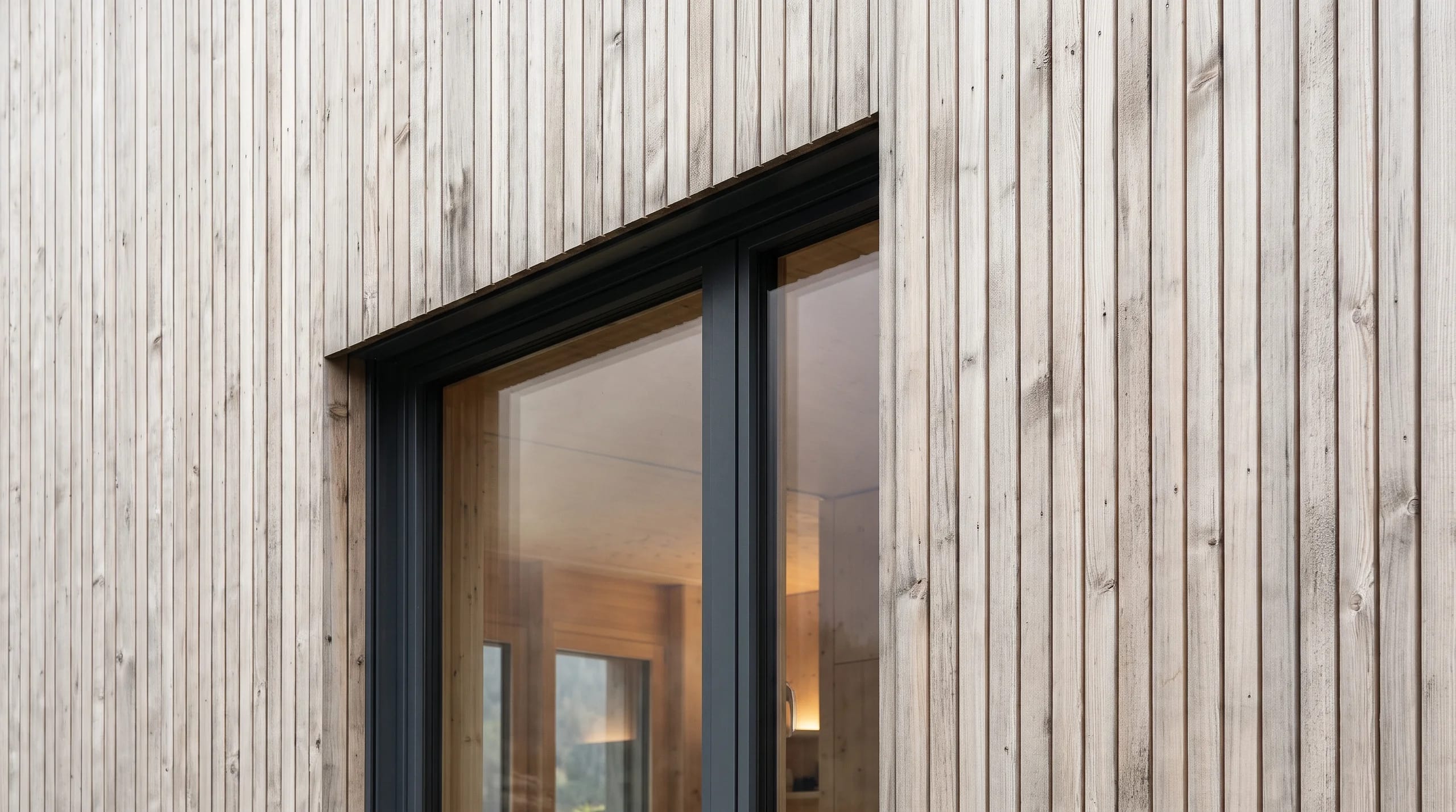 Holzschalung als Materialreferenz in Ref 1